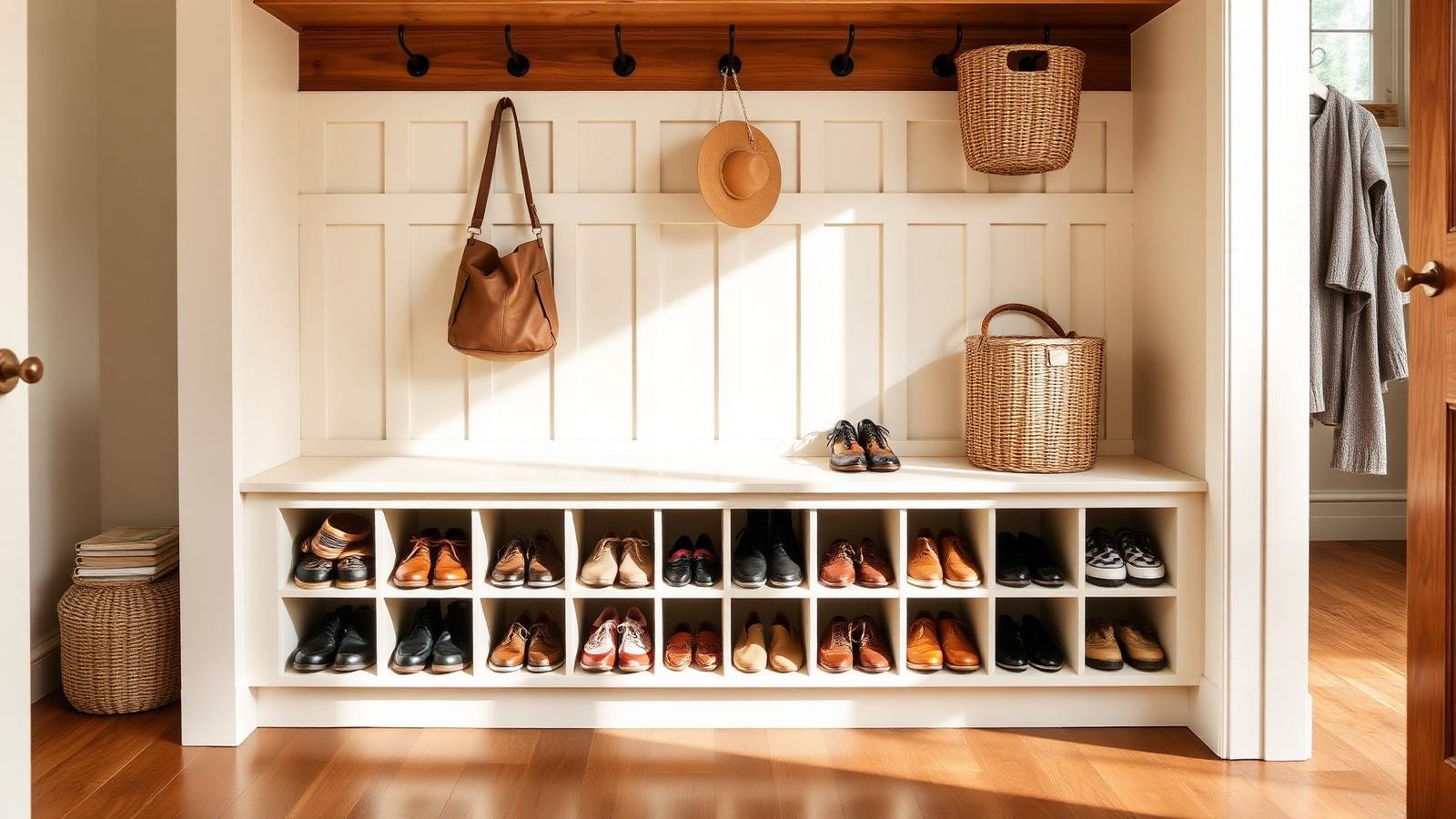 Shoe Storage Ideas: 22 Solutions for Every Space