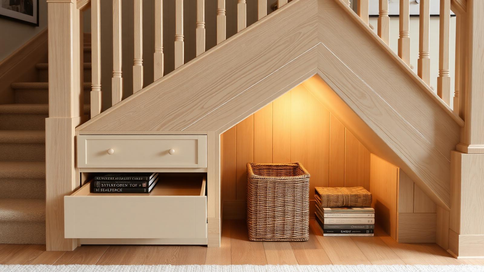 Under-Stairs Storage: 20 Ideas & Real Costs