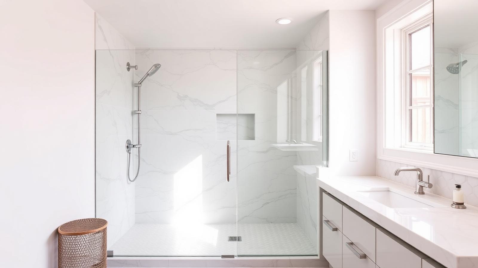 Walk-In Shower Ideas: 24 Designs, Tile & Glass Compared